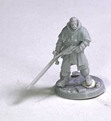 Trench Priest with Sword & Pistol